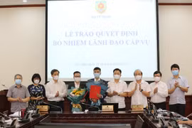 Trao Quyết định bổ nhiệm 2 Phó Tổng Biên tập Báo Pháp luật Việt Nam