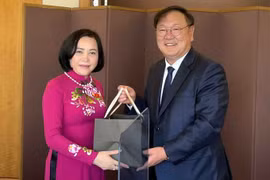 Trưởng ban Công tác đại biểu Nguyễn Thị Thanh tiếp Chủ tịch Hội Nghị sĩ Hữu nghị Hàn Quốc - Việt Nam