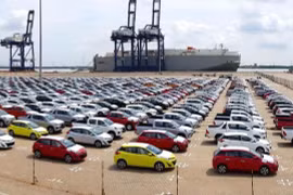 Doanh nghiệp được nhập khẩu ôtô qua cảng biển Nghi Sơn, Thanh Hóa