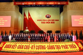 Bế mạc Đại hội XIII của Đảng, Ban Chấp hành Trung ương khóa mới chính thức ra mắt