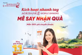 “Siêu ưu đãi” tháng 6 khi sử dụng ứng dụng Agribank E-Mobile Banking