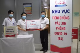 Báo VietNamNet chung tay cùng y bác sỹ Bệnh viện E phòng, chống dịch Covid-19