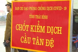 Thái Bình dừng hoạt động 6 chốt kiểm soát dịch COVID-19