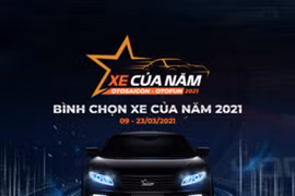 Lần đầu có Giải “Bình chọn XE CỦA NĂM 2021" quy mô toàn quốc