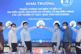Tỉnh Hải Dương khai trương trang thông tin điện tử về bầu cử