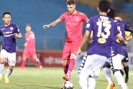 Trậu đấu giữa CLB Hà Nội và Sài Gòn FC diễn ra không khán giả