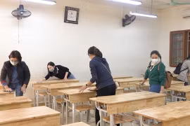 Hà Nội: Khẩn trương chuẩn bị đón học sinh lớp 12 đi học trở lại sau khi có văn bản điều chỉnh mới