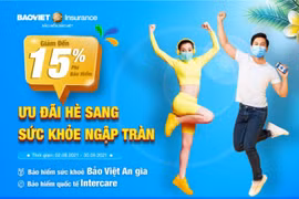 “Ưu đãi hè sang, sức khỏe ngập tràn” giảm phí đến 15% cùng bảo hiểm Bảo Việt