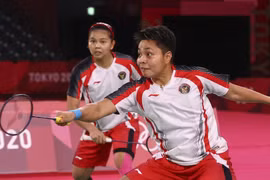 Tuyển Indonesia giành HCV môn cầu lông tại Olympic Tokyo 2020