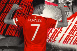 Canvani đổi số áo, Ronaldo chính thức nhận áo đấu số 7 ở Man Utd