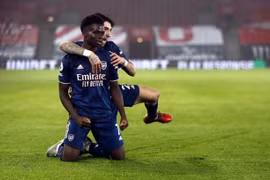 Đánh bại Southampton, CLB Arsenal vươn lên vị trí thứ 8 BXH