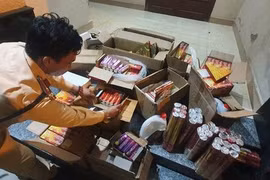 Một thanh niên bị bỏng khắp cơ thể do pháo tự chế phát nổ