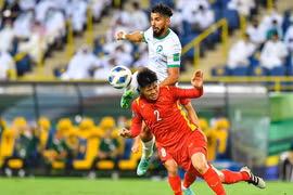 AFC giải thích việc Duy Mạnh nhận thẻ đỏ ở trận Việt Nam thua Saudi Arabia 1-3