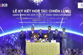 SCB ký kết hợp tác chiến lược với đại diện ngân hàng Kiraboshi tại Việt Nam - Kiraboshi Business Consulting Vietnam