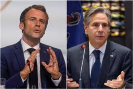 Ông Macron hội đàm với Blinken lần đầu tiên sau cuộc khủng hoảng tàu ngầm