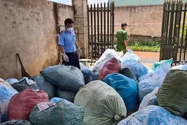 Đồng Nai: Phát hiện cơ sở tái chế khẩu trang để tung ra thị trường