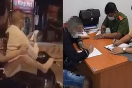 Hà Nội: Xử phạt 9,2 triệu đồng cặp đôi điều khiển xe máy vi phạm giãn cách xã hội