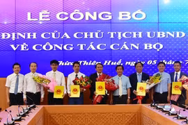 Thừa Thiên Huế: Công bố quyết định bổ nhiệm lãnh đạo chủ chốt trong tỉnh