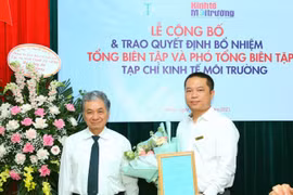 Tạp chí Kinh tế Môi trường có tân Tổng Biên tập, Phó Tổng biên tập