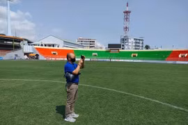 ĐT Việt Nam tập huấn ở Quy Nhơn chuẩn bị cho vòng loại World Cup