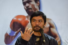 Võ sĩ Philippines Manny Pacquiao tuyên bố tranh cử tổng thống năm 2022