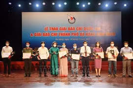 Nhiều tác phẩm tiêu biểu được khen thưởng tại lễ trao giải Báo chí thành phố Đà Nẵng năm 2020