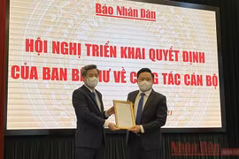Công bố quyết định bổ nhiệm Phó Tổng Biên tập Báo Nhân Dân