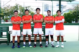 Tuyển quần vợt Việt Nam lùi ngày sang Jordan dự Davis Cup