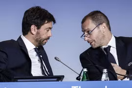 Chủ tịch UEFA khẩu chiến với Juventus vì Super League