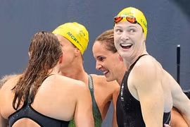 Vận động viên Australia lập kỷ lục thế giới ở môn bơi tại Olympic Tokyo 2020