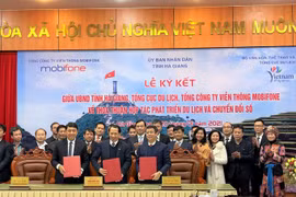 Mobifone, Tổng cục Du lịch và UBND tỉnh Hà Giang ký kết hợp tác phát triển du lịch Hà Giang