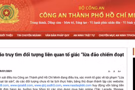Tạo hàng loạt website huy động vốn bằng tiền mặt để lừa đảo