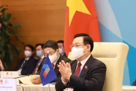 Đoàn đại biểu cấp cao Quốc hội Việt Nam dự khai mạc AIPA-42