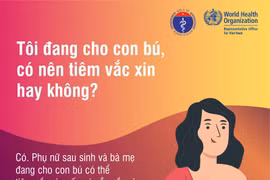 Phụ nữ đang cho con bú nên tiêm vắc xin COVID-19?