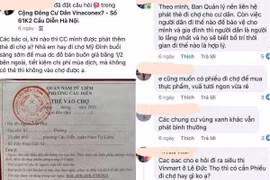 Cư dân tòa Vinaconex 7 không được phát “phiếu đi chợ”, UBND phường Cầu Diễn lên tiếng