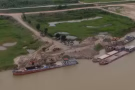 Tân Chi (Bắc Ninh): Cần xử lý dứt điểm các bãi tập kết cát có dấu hiệu trái phép gây ô nhiễm môi trường