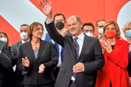 Thủ tướng Merkel chúc mừng Olaf Scholz về 'thành công của cuộc bầu cử'
