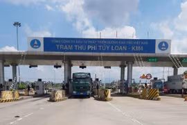 Trạm Túy Loan trên cao tốc Đà Nẵng - Quảng Ngãi thu phí trở lại