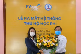 PVcomBank ra mắt hệ thống thu hộ học phí tại Đại học Đồng Tháp