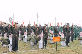 Tuổi trẻ Hà Nam hăng hái lên đường nhập ngũ