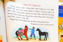 Bộ Giáo dục và Đào tạo tiếp thu ý kiến nội dung trong sách giáo khoa lớp 1