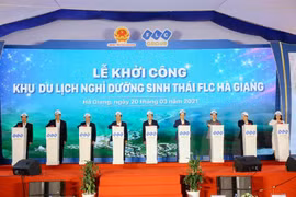 Khởi công Khu du lịch nghỉ dưỡng sinh thái cao cấp FLC Hà Giang