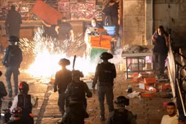 Xung đột Israel-Palestine bùng phát, người Ả Rập biểu tình ở Jerusalem