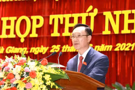 Ông Thào Hồng Sơn tái đắc cử Chủ tịch HĐND tỉnh Hà Giang khóa XVIII