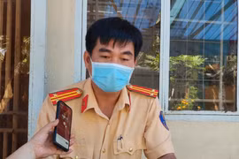 Tiền Giang: CSGT tích cực phòng chống dịch Covid-19