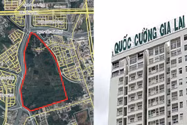 “Nuốt” không trôi khu đất vàng tại Phước Kiển, cổ phiếu Quốc Cường Gia Lai (QCG) tụt dốc thảm hại