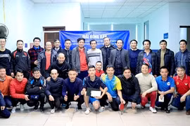 Giải bóng bàn chào mừng Đại hội Đảng toàn quốc lần thứ XIII