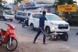 Bắt giữ 4 đối tượng hỗn chiến trên quốc lộ 61 làm một người chết