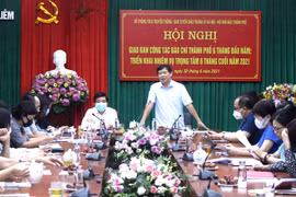Hà Nội triển khai giai đoạn II đề án sắp xếp, quản lý báo chí