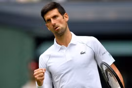 Novak Djokovic đánh bại đối thủ Anderson tại Wimbledon 2021
